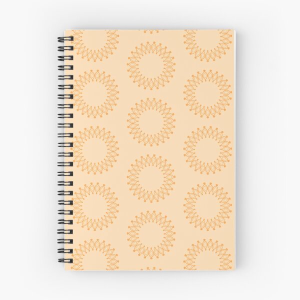 Item preview, Sun Fancy Orange on Pale Orange 5748 designed and sold by Art in My Loft.