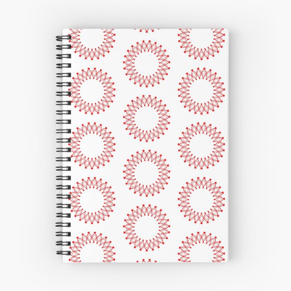 Item preview, Sun Fancy Red on White 5748 designed and sold by Art in My Loft.