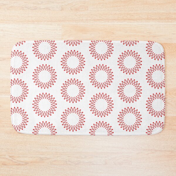 Item preview, Sun Fancy Red on White 5748 designed and sold by Art in My Loft.