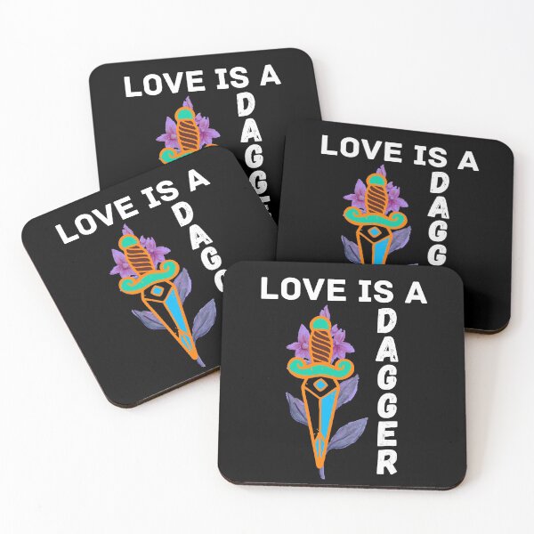 Item preview,  Love is a dagger designed and sold by ronaldsonou.