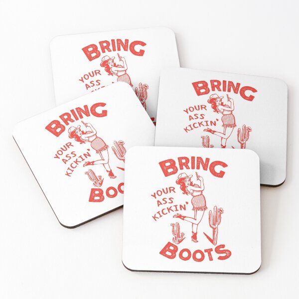 Item preview, Bring Your Ass Kickin' Boots designed and sold by The Whiskey Ginger Design Shop.