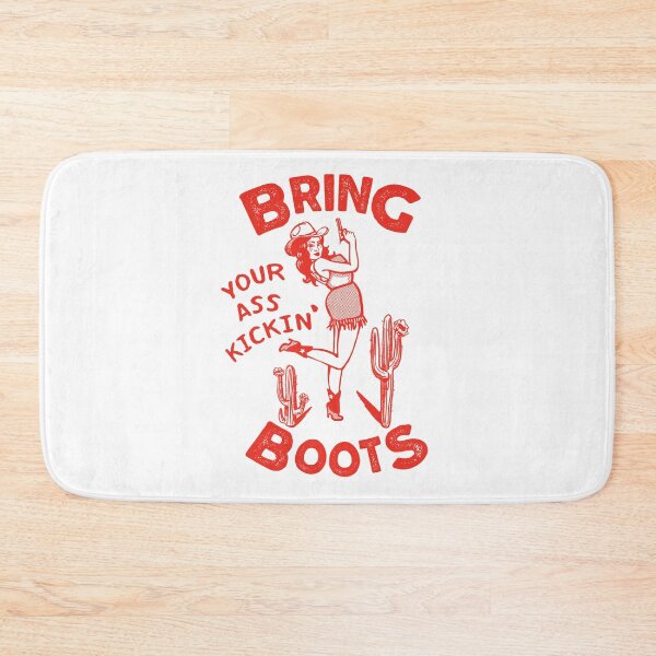 Item preview, Bring Your Ass Kickin' Boots designed and sold by The Whiskey Ginger Design Shop.