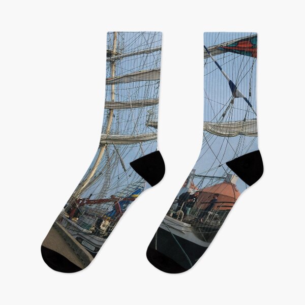 Item preview, Tall Ship on River Blyth designed and sold by Violaman.