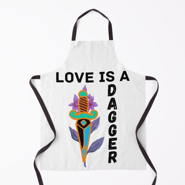 Item preview, Love is a dagger designed and sold by ronaldsonou.