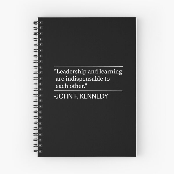 Item preview, Leadership and learning are indispensable to each other, John F. Kennedy quote designed and sold by Ilyas912.