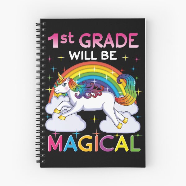 Item preview, First Grade Will Be Magical, First Day Of School Cute designed and sold by SaliDesigner.