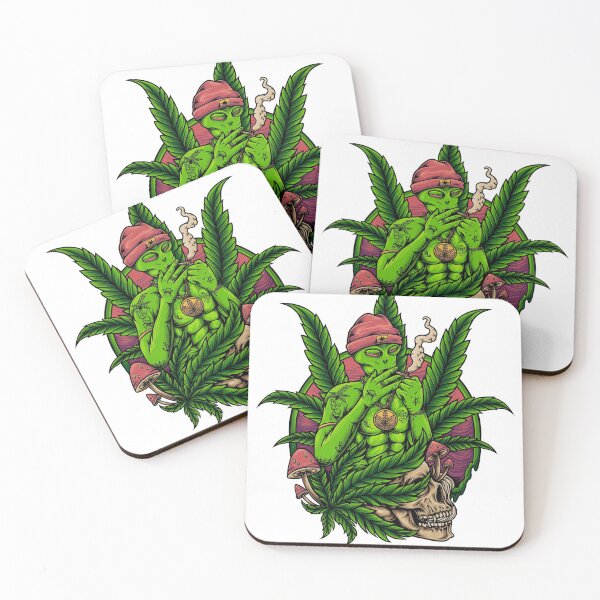 Item preview, Marihuana alienígena designed and sold by momon artwork.