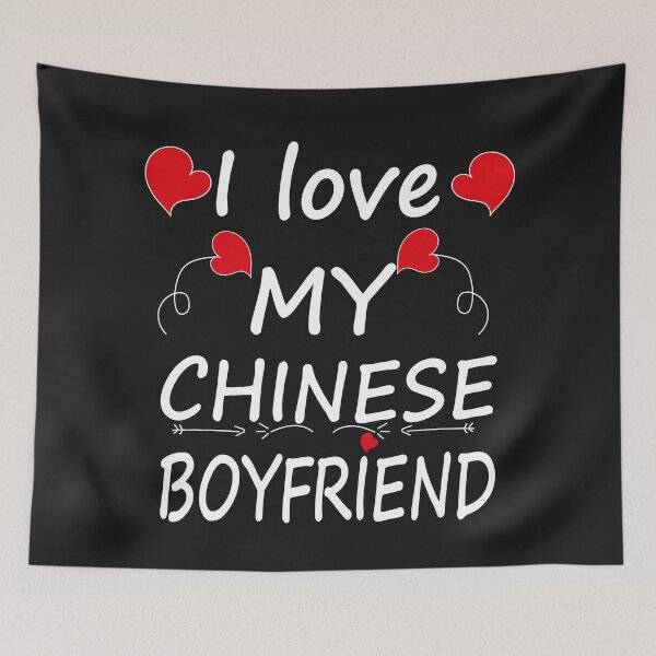 Item preview, I Love My Chinese Boy Friend designed and sold by bahicharafe.