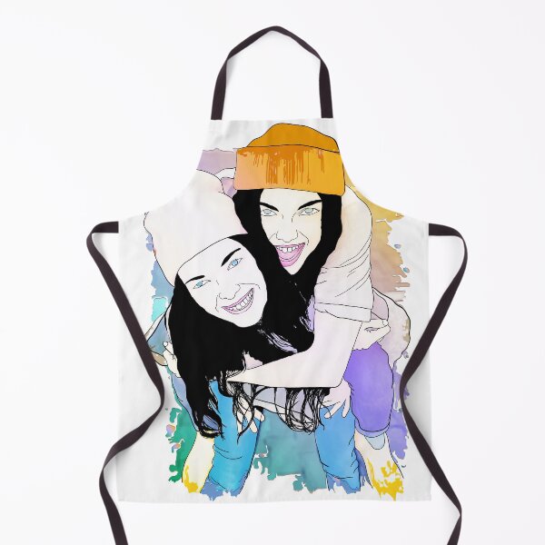 Item preview, Two girlfriends playing and having fun designed and sold by Prof209.