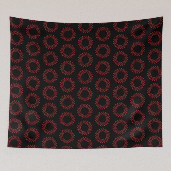 Item preview, Sun Fancy Red on Black 5748 designed and sold by Art in My Loft.