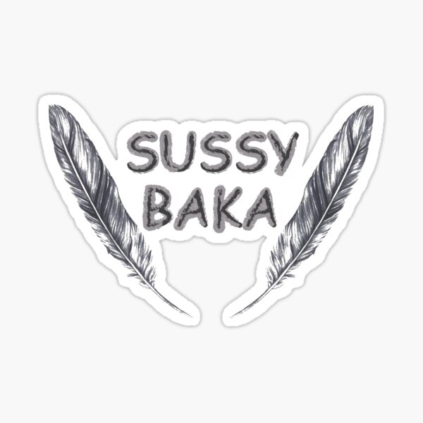 Ur tal sussy baka engraçado sussy baka meme camisola com capuz 6xl algodão  dekus um sussy baka sussy significado sussy significado sussy - AliExpress