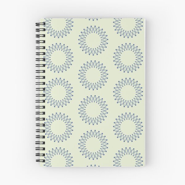 Item preview, Sun Fancy Blue on Pale Green 5748 designed and sold by Art in My Loft.
