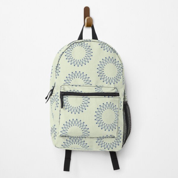 Item preview, Sun Fancy Blue on Pale Green 5748 designed and sold by Art in My Loft.