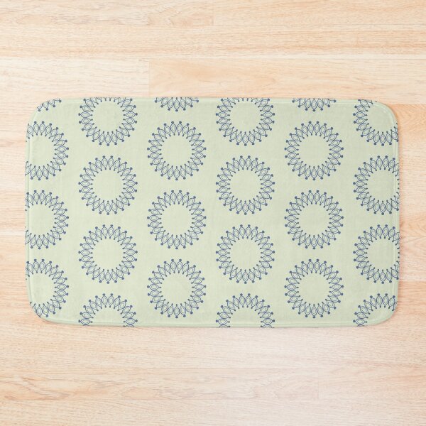 Item preview, Sun Fancy Blue on Pale Green 5748 designed and sold by Art in My Loft.