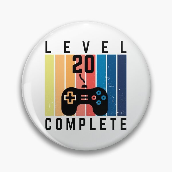 Item preview,  level 20 complete,20th gift birthday-happy birthday designed and sold by Ammar-the-goat.
