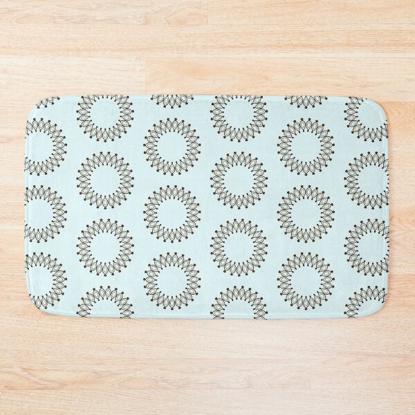 Item preview, Sun Fancy Brown on Pale Blue 5748 designed and sold by Art in My Loft.