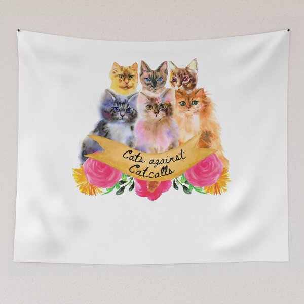 Item preview, Cats Against Catcalls designed and sold by dr-tars.