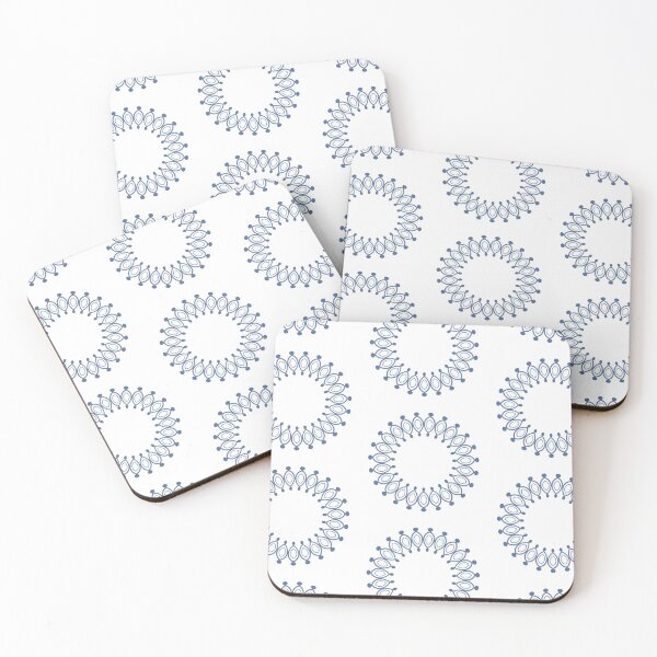 Item preview, Sun Fancy Blue on White 5748 designed and sold by Art in My Loft.