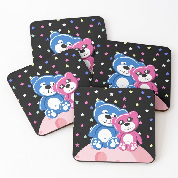 Item preview, cute kawaii loving bear designed and sold by BYNANA80.