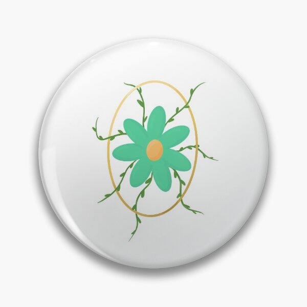 Item preview, Bright Green Flower Charm designed and sold by CPArtStudios.