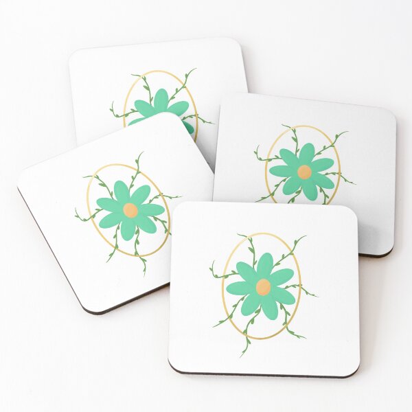 Item preview, Bright Green Flower Charm designed and sold by CPArtStudios.