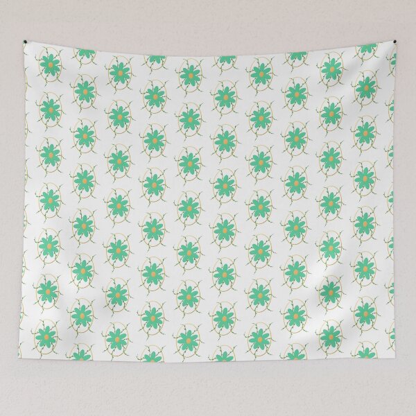 Item preview, Bright Green Flower Charm designed and sold by CPArtStudios.