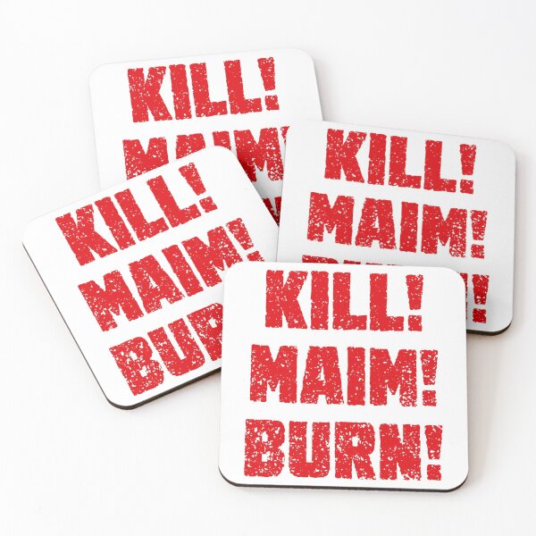 Item preview, Kharn - KILL! MAIM! BURN! (red text) designed and sold by conform.