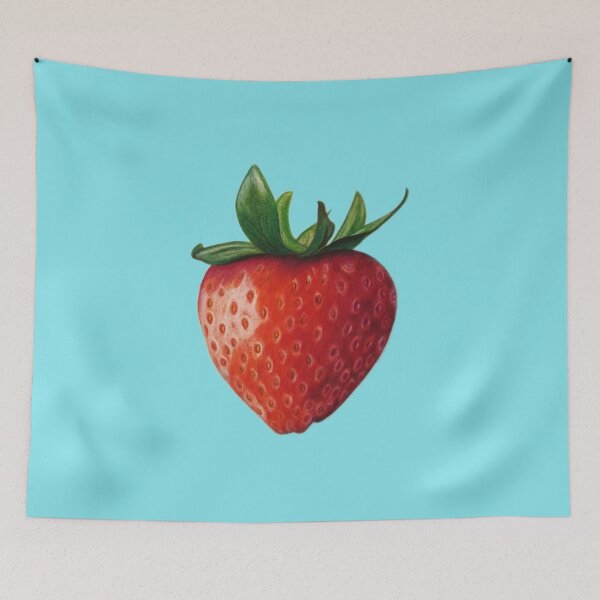 Item preview, Cute Strawberry Drawing designed and sold by JulieSouster.