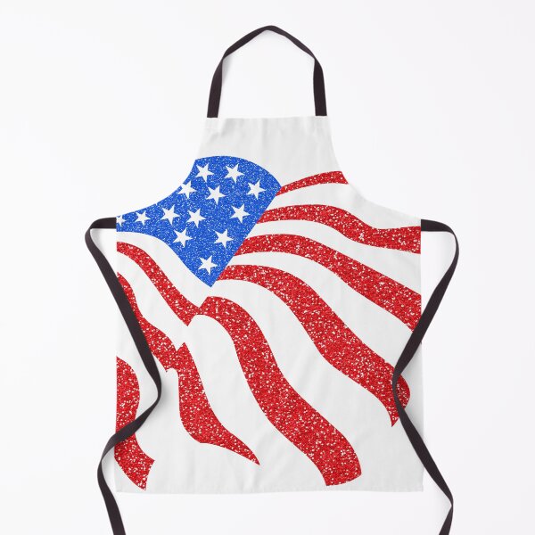 Artikelvorschau, Glitzernde USA-Flagge entworfen und verkauft von ChelleCreate.