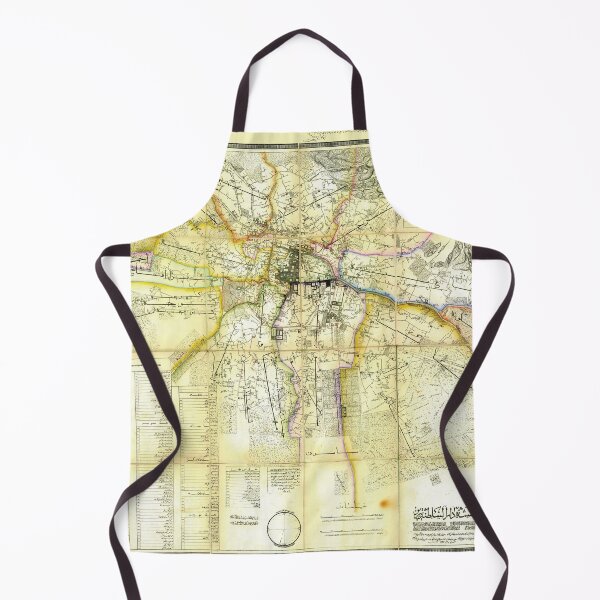 Item preview, Map of Tabriz in Iran (1880) designed and sold by ganje.
