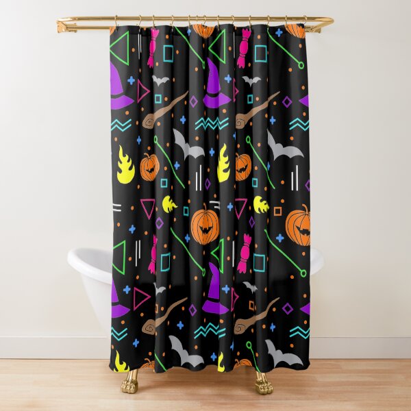 Vista previa del artículo con la obra «vintage halloween retro memphis 1980», diseñado y vendido por Gossip Rag.