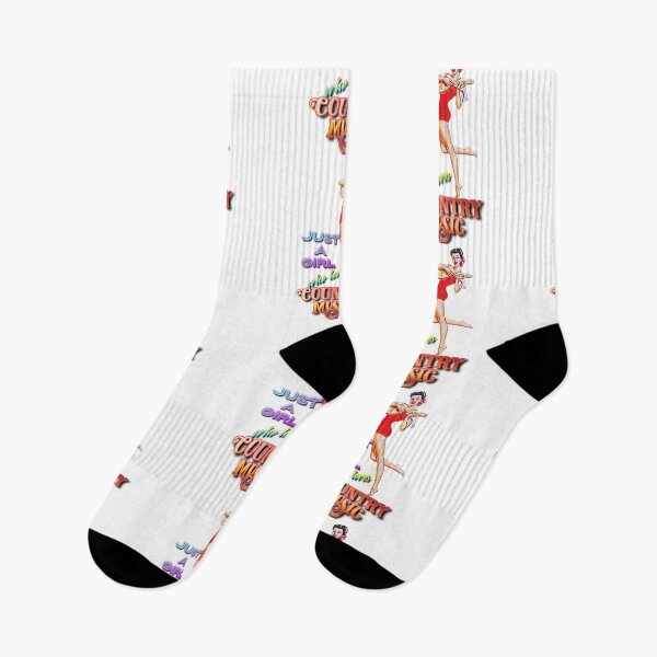 Item preview, Just a girl who loves country music designed and sold by GORLOG.