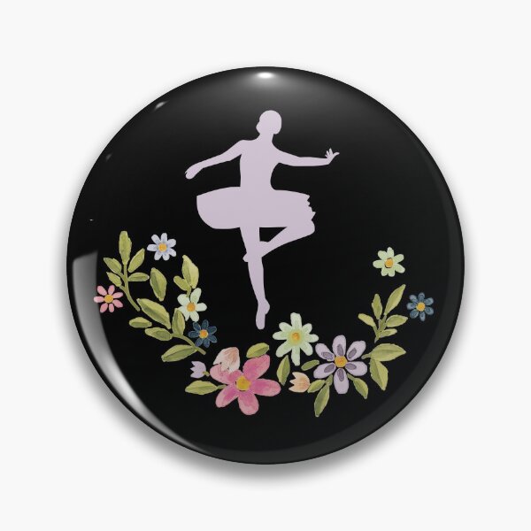 Item preview, Floral Ballerina- Black Edition designed and sold by Megan-Alice.