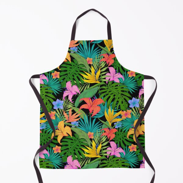 Item preview, Tropical leaves floral colorful patterns designed and sold by Nishad4.