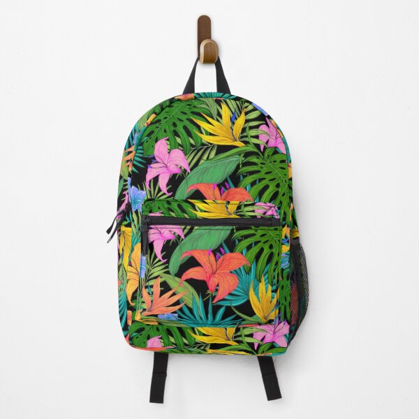 Item preview, Tropical leaves floral colorful patterns designed and sold by Nishad4.