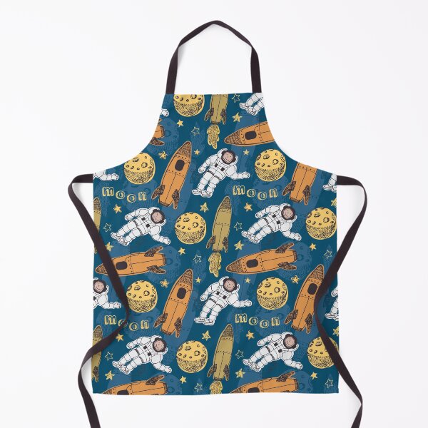 Item preview, Moon Landing Seamless Pattern - Back To School designed and sold by mehdi-bianco.