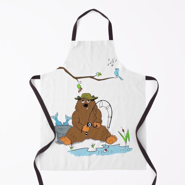 Item preview, the fishing bear designed and sold by Viorel Moraru.