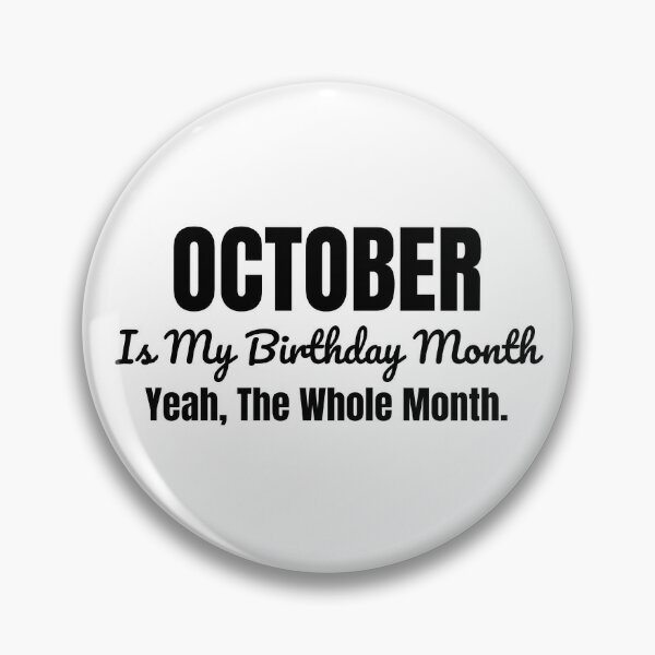 Pin on October Birthday