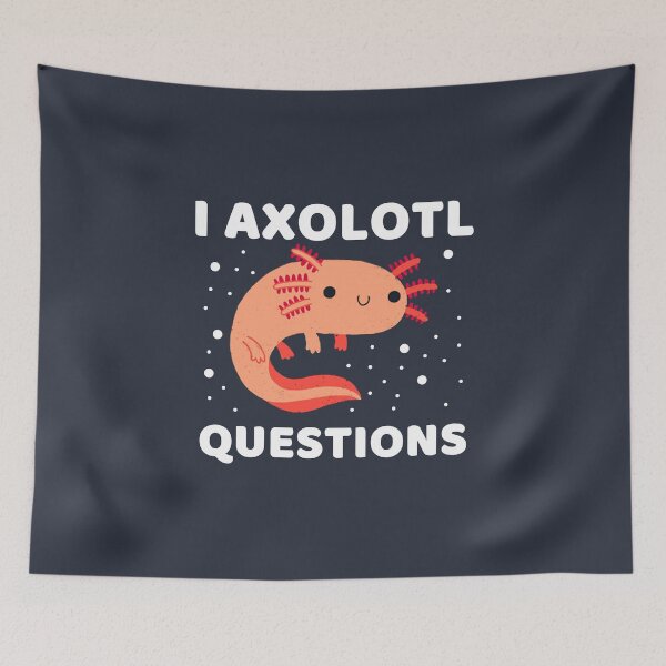 Item preview, I AXOLOTL QUESTIONS #5 designed and sold by SalahBlt.