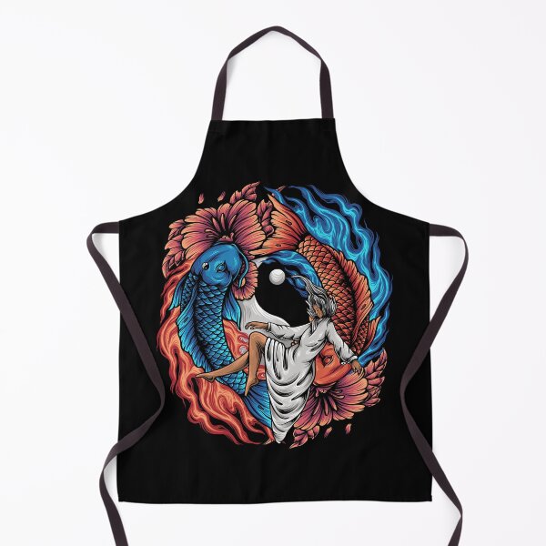 Item preview, Ying Yang girl koi designed and sold by momon artwork.
