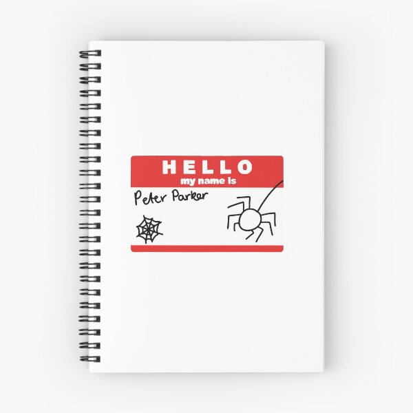 Item preview, Hello my name is Peter Parker designed and sold by Charlotte1597.