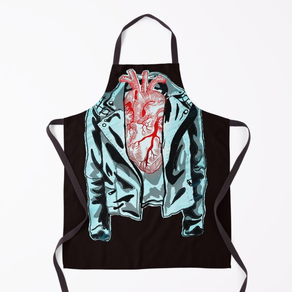 Item preview, Leather Jacket Heart designed and sold by MqBelle.