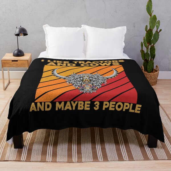 Item preview, I Like Tractors And Cows And Maybe 3 People Funny designed and sold by RasytaStore.