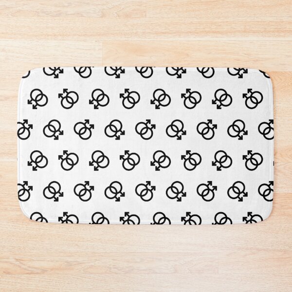 Item preview, mlm, interlocking symbols in black designed and sold by Skyler Orion X.