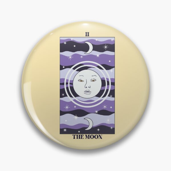 Item preview, II. The Moon Tarot Card designed and sold by mysticalgraphic.