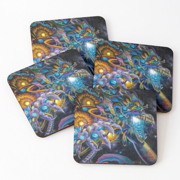 Item preview, Quetzalcóatl in the Cosmos designed and sold by Cat Calhoun.