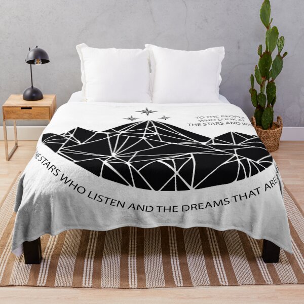 Item preview, To the stars who listen and the dreams that are answered designed and sold by TheBigWish.