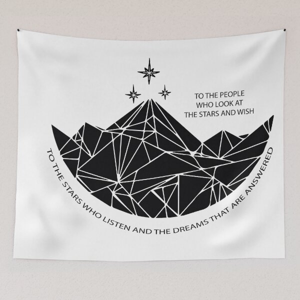 Item preview, To the stars who listen and the dreams that are answered designed and sold by TheBigWish.
