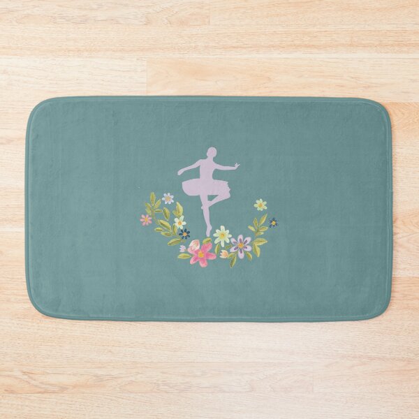 Item preview, Floral Ballerina- Light Teal Edition designed and sold by Megan-Alice.