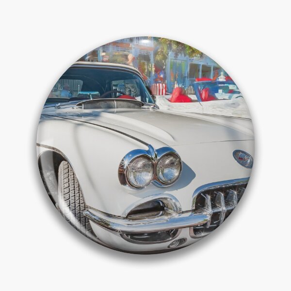 Item preview, 1959 White Chevy Corvette Convertible designed and sold by RichFrancoCars.